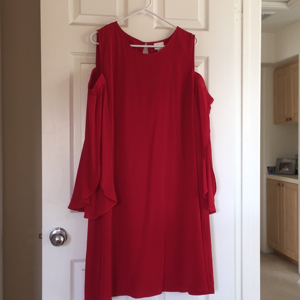 Ava & Viv red dress